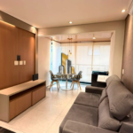 Flat mobiliado para alugar no Jardim Paulista 45m² 1 suíte próximo à Avenida Paulista