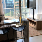 Flat mobiliado para alugar na Vila Nova Conceição 42m² 1 suíte próximo ao Parque Ibirapuera